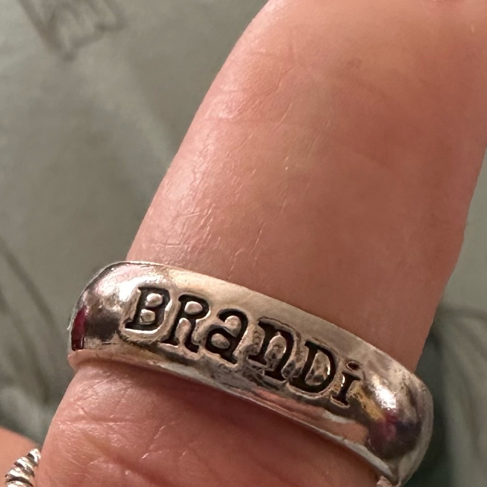 Brandi ring stainless steel size 7